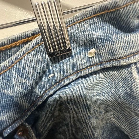 Abercrombie & Fitch Mid Rise Straight Vintage Wash Denim Jeans 28 - Picture 5 of 6